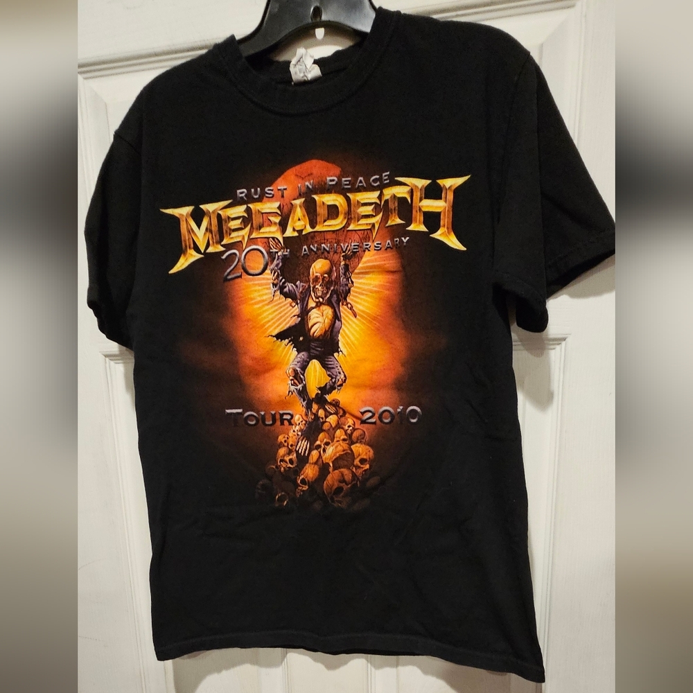 MEGADEATH CONCERT VINTAGE TSHIRT